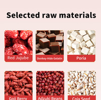 Conçu spécifiquement pour les femmes, extrait de gélatine de peau d'âne au ginseng rouge, thé pour l'équilibre hormonal féminin