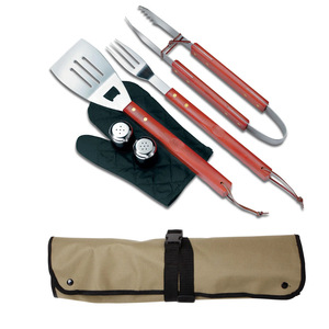 Outdoor <b>BBQ</b> <b>tool</b> bag, Oxford cloth cutlery storage bag, portable folding knife bag, <b>BBQ</b> accessory bag (custom made). - Product Image 2