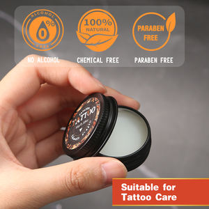 Etiqueta privada Tatoo orgánico Ungüento para el cuidado posterior Etiqueta privada Bálsamo curativo Crema orgánica para tatuajes Reparación Cuidado posterior OEM Bálsamo para tatuajes - Product Image 3