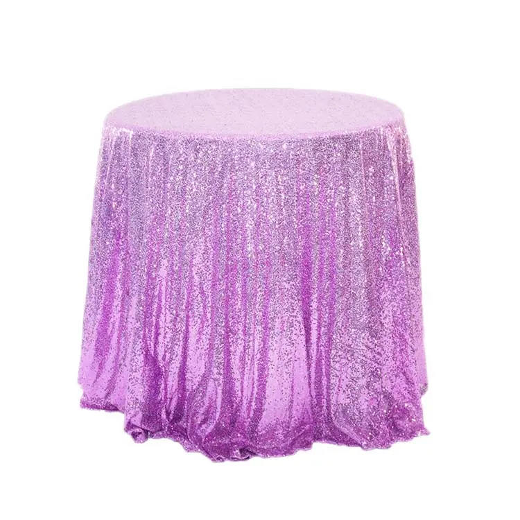 Mantel de lentejuelas brillantes, cubierta de mesa redonda Rectangular, mantel de oro rosa/plata, decoración del hogar para fiesta de boda, Cuadrado tejido
