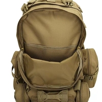 Sac tactique fonctionnel MOLLE pour l'alpinisme et les sports de plein air, sac à dos à double bretelle