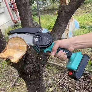 Adaptador de sierra de cadena inalámbrica de 4 pulgadas, cadena y barra, accesorio de máquina de corte profesional, Mini motosierra eléctrica - Product Image 6