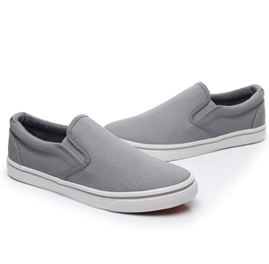 Chaussures adultes en toile blanche à enfiler - Product Image 3