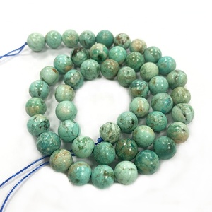 <span class=keywords><strong>Perles</strong></span> rondes <span class=keywords><strong>en</strong></span> <span class=keywords><strong>turquoise</strong></span> naturelle du Pérou, authentiques, <span class=keywords><strong>en</strong></span> vrac, pour la fabrication de bijoux - Product Image 6