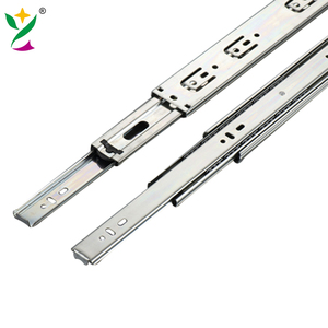 Glissières <span class=keywords><strong>de</strong></span> <span class=keywords><strong>tiroir</strong></span> Usiontop 40 mm à 3 billes, à extension totale, silencieuses, à roulement à billes, pour meubles - Product Image 3