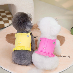 Manteau en jean pour chien toutes saisons C092 pour chiens et chats de petite/moyenne taille - Portable et confortable, taille XXL - Product Image 4