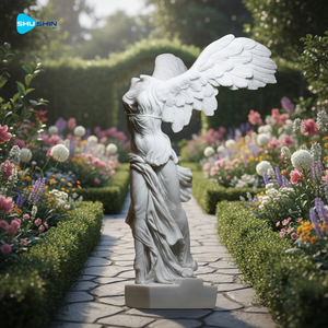 Statue de <span class=keywords><strong>la</strong></span> déesse grecque <span class=keywords><strong>Samothrace</strong></span> en marbre, statue de <span class=keywords><strong>la</strong></span> <span class=keywords><strong>Victoire</strong></span> ailée, sculptée à <span class=keywords><strong>la</strong></span> main, pour les parcs et les jardins extérieurs - Product Image 4