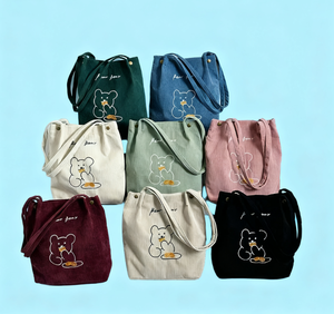 Bolsas de Compras Plegables de Lona No Tejida de Gran Capacidad con Diseño Personalizado, Bolsas de Supermercado Reutilizables con Transferencia de Calor - Product Image 6