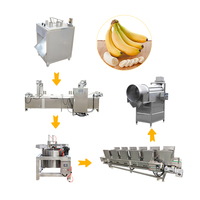 Professionele Top Leverancier Banaan Chips Planatin Making Machine Weegbree Chips Verwerkingsbedrijf Weegbree Chips Making Machine