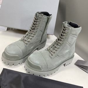 Bottes d'extérieur de luxe pour hommes, collection automne-hiver, avec lacets, rehaussantes, de qualité supérieure, personnalisables pour le travail - Product Image 3