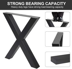 <strong>Triangle</strong> Shape Black DIY Table <strong>Legs</strong> - Product Image 2