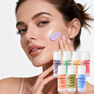 Base de maquillage pour le visage vegan, sans cruauté, lisse, imperméable, couvrante, fond de teint liquide longue tenue, primer pour le visage OEM ODM - Product Image 2