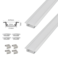 Bande d'éclairage en aluminium 018A pour armoire d'éclairage LED Profilé en alliage 25*7MM Éclairage de garde-robe