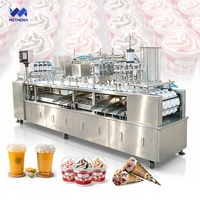 Machine de remplissage et de scellage automatique de gobelets de 1000 ml pour crème glacée, gelée et liquides, type K-Cup