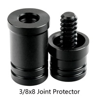 Pelindung Sambungan Pin Radial Kolam Renang Klasik ABS 3/8x8 untuk Aksesori Pengganti Biliar