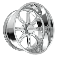 Jantes de camion forgées polies sur mesure SL 28X12 24X10 22X14 24X12 26X14 30X16 à déport profond avec entraxes 8X170 8X180 pour Chevy Silverado 2500