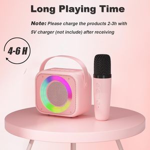 New Design Gaodas K29 Household KTV Party Machine Speaker Boomboxes Speaker with 2 <b>Microphone</b> for Home Singing - Product Image 5