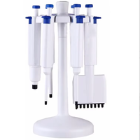 Support rond pour micropipettes de laboratoire, support pour 5 à 6 pipettes