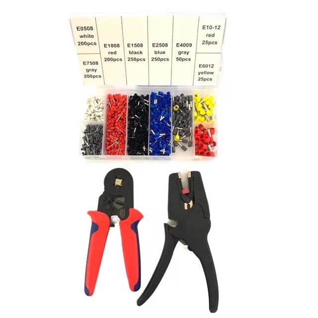 LEKON HOT SALE WX-081/WX-083  Kit Wire Stripper Crimping Tool Set Tool with Tube Terminal  Hand Tools