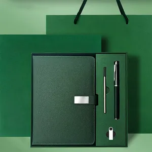 Grosir Notebook Promosi Set aksesoris kantor hadiah barang iklan kustom baru produk bisnis