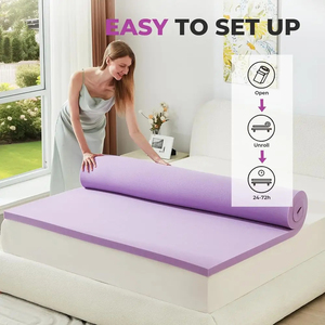 Matelas en mousse respirante compressée, housse amovible, échantillon disponible, prix bas, compact, pour appartement, hôtel, chambre à coucher, marque - Product Image 5