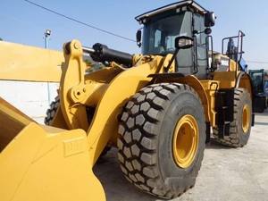 Tractor de carga frontal Caterpillar 966K usado con motor de 20 toneladas y bomba hidráulica Moog de carga nominal de 6 toneladas para granjas - Product Image 6