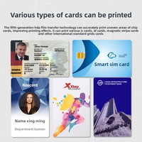 Impresora de Tarjetas de Identificación de PVC de Doble Cara Fargo HDP5000 de Alta Definición para Credenciales de Empleados, Control de Acceso y Membresías