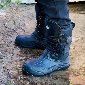 Botas de pesca <span class=keywords><strong>para</strong></span> hombre con forro de felpa cálida desmontable de invierno Botas de pesca informales <span class=keywords><strong>para</strong></span> hombre con suelas antideslizantes - Product Image 2
