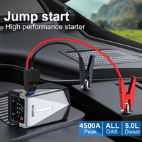 Démarreur de voiture portable multifonction avec pompe à air, souffleur, compresseur, batterie externe, gonfleur de pneus OEM