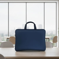 Sac pour ordinateur portable en néoprène avec fermeture éclair, style coréen moderne, pour voyage et usage quotidien, housse de protection souple personnalisée pour PC