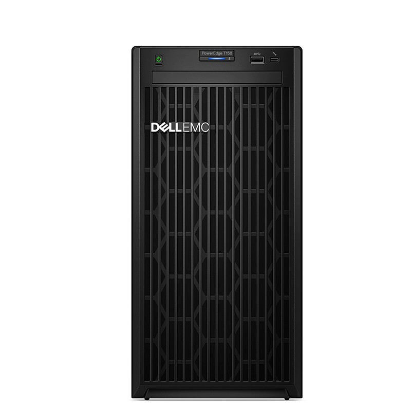 DELL (DELL) single tower T150 ERP storage server desktop computer host (quad-core xeon E - 2314 2.8 G 8 gecc 1 TB)