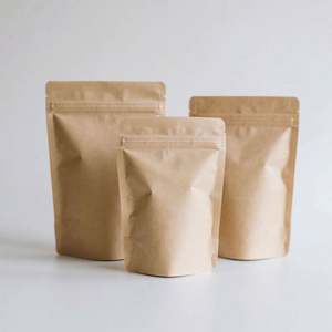 Pouch Mini Small Size Carry Bag Coffee Whey Protein <b>Powder</b> Bag Custom Flat Packaging Plastic Digital Printing <b>Food</b> PE Recyclable - Product Image 5