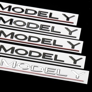 สติกเกอร์ติดรถมีตัวอักษร3 S X สำหรับ <span class=keywords><strong>Tesla</strong></span> <span class=keywords><strong>Model</strong></span> <span class=keywords><strong>Y</strong></span> ของแท้ติดโลโก้ท้ายรถดัดแปลงอุปกรณ์ตกแต่งอเนกประสงค์ - Product Image 2