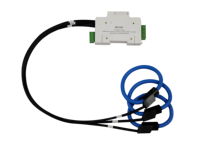 Compteur d'énergie multi-circuits ME132F triphasé 4 fils à bobine Rogowski 100A-6000A RS485 Modbus RTU Analyseur de puissance sur rail DIN