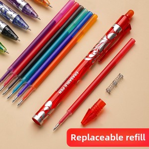 Multicolore refilabile materiale plastico per refilare <span class=keywords><strong>penne</strong></span> firmate per studenti 0.5mm <span class=keywords><strong>penne</strong></span> Gel per scrittura per uso ufficio e scuola - Product Image 3