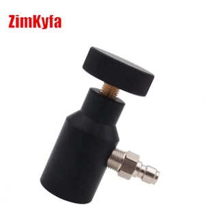 Station de remplissage et de recharge de bouteilles de dioxyde de carbone pour outils pneumatiques, avec valve à raccord rapide de 8 mm pour vannes G1/2-14 - Product Image 4