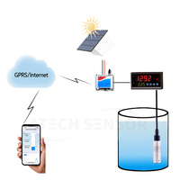 Détecteur d'eau souterraine intelligent Atech, contrôlé par l'application Tuya, jauge de niveau d'eau sans fil, instrument de mesure de niveau via application mobile