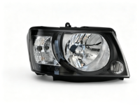 Bloc optique avant pour Nissan Patrol Y61 2004-2016, boîtier noir avec moteur de réglage électrique, phare haute performance