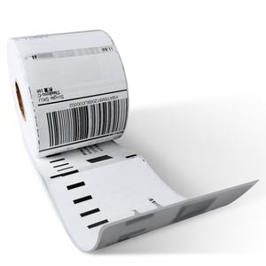 Compatible with Dymo Printer Custom Size and Color Heat Sensitive Adhesive <b>Paper</b> Customized Sticker <b>Roll</b> Logo Label - Product Image 3