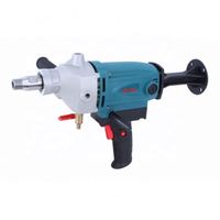 BODA DW1-120D Taladro de hormigón eléctrico industrial OEM de 1600W y 220V con broca de diamante para paredes, azul, 1 año de garantía