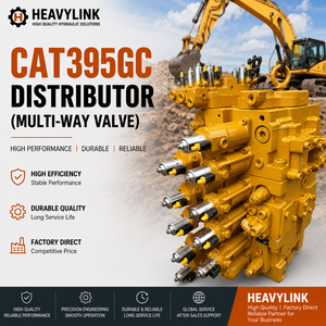 Vanne multi-voies HEAVYLINK CAT395GC, distributeur haute performance, pièce hydraulique durable pour excavatrice - Product Image 1