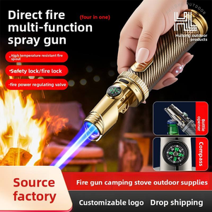 Torche à <span class=keywords><strong>gaz</strong></span> portable à cartouche, lance-flammes au <span class=keywords><strong>butane</strong></span>, torche <span class=keywords><strong>de</strong></span> <span class=keywords><strong>barbecue</strong></span> d'extérieur, torche <span class=keywords><strong>de</strong></span> cuisson au <span class=keywords><strong>propane</strong></span> pour la cuisine - Product Image 4