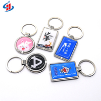Personnalisable NFC QR Code Pet ID Tag Mini RFID Access Control Keychain avec imprimable Animal Metal Frame ABSORBS PET ID NFC TAG