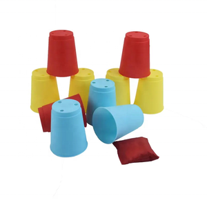 Jeu <span class=keywords><strong>de</strong></span> <span class=keywords><strong>lancer</strong></span> <span class=keywords><strong>de</strong></span> sac <span class=keywords><strong>de</strong></span> haricots avec gobelets en plastique pour jouer au jardin en plein air - Product Image 4