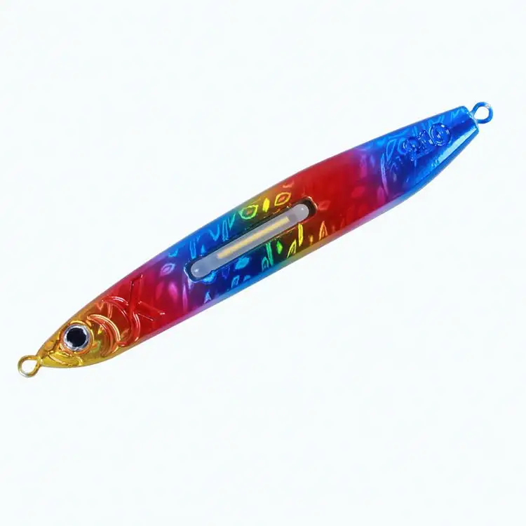 WeiHe – leurre de pêche Vertical en métal, hameçons d'assistance au poisson en plomb, Jigging rapide, Jigging lumineux, pêche en mer, 150g, 180g, 210g