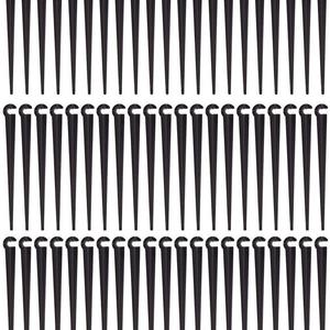 Soporte de jardín tipo C, marco de soporte de plástico para insertar en el suelo para sistema de microirrigación por pulverización, 47 piezas - Product Image 3