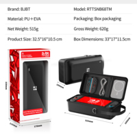BJBT Tas Penyimpanan untuk Nintendo Switch 2, Hard EVA Anti Guncangan, Tas Pelindung dengan 12 Slot Kartu Game