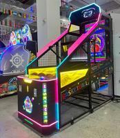 Machine de jeu de tir au basket LED, machine de jeu d'arcade commerciale, machine de basket-ball interactive, équipement de jeu sportif interactif
