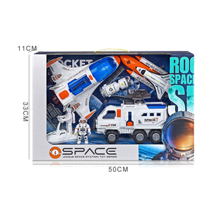 Set de Juego Interactivo de la Estación Espacial con Figuras, Escenario de Juego de Exploración Espacial para Niños, Juego Educativo - Product Image 6