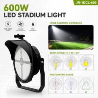 Projecteur LED de stade 300W 600W 800W 1000W 180-200LM/W IP66 pour arènes de football et terrains de sport